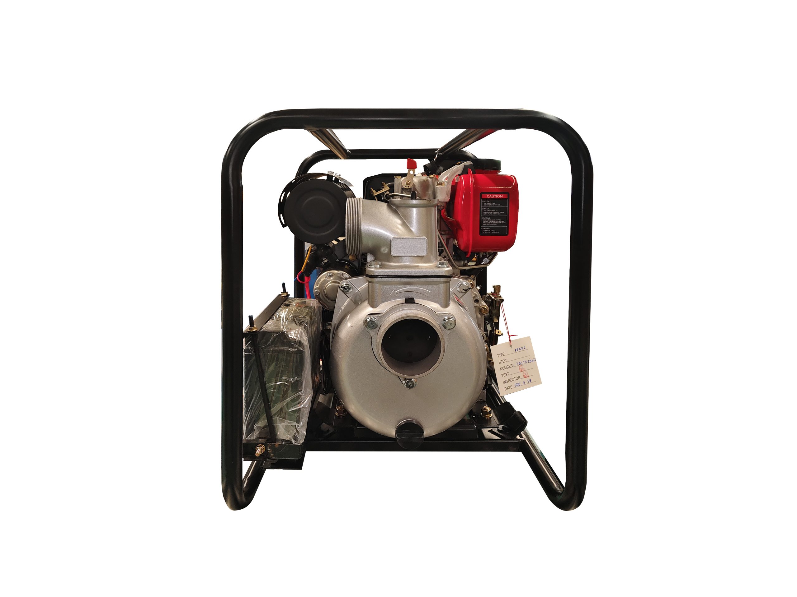 Motopompă apă curată 3”, diesel – motor S178FE, pornire electrică - imagine 4