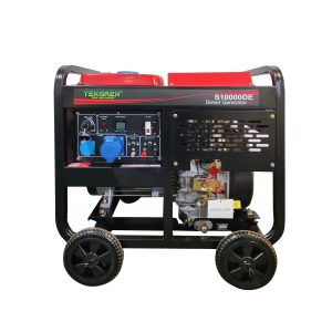 Generator diesel deschis 8 kW, monofazat, pornire electrică