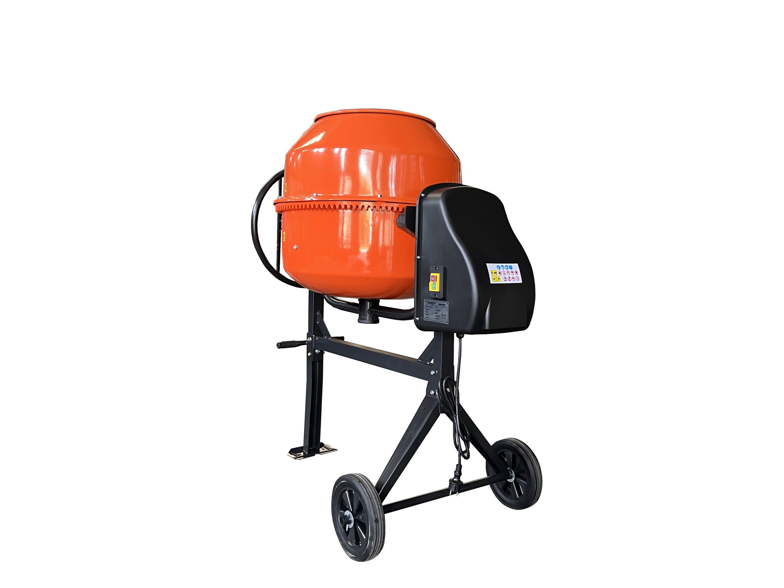Betonieră SM180, motor electric 650 W – monofazată, 230 V, 50 Hz