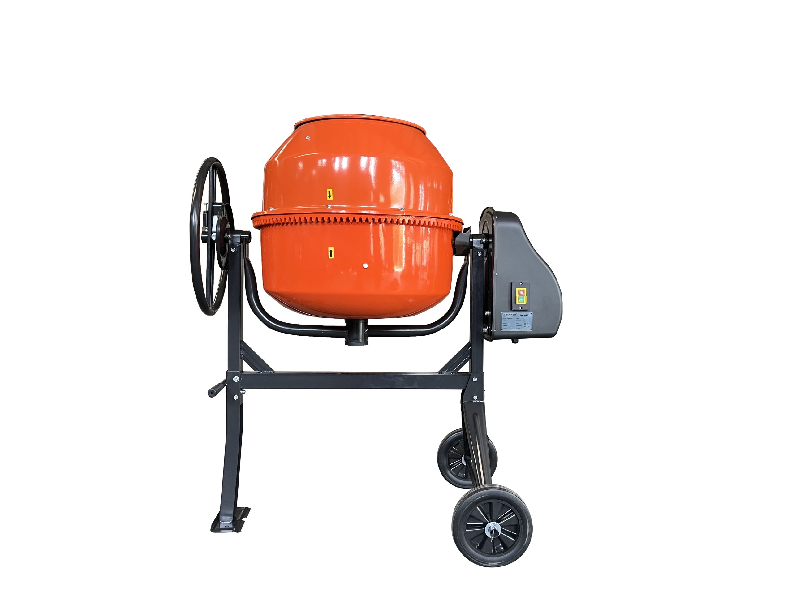 Betonieră SM180, motor electric 650 W – monofazată, 230 V, 50 Hz - imagine 4