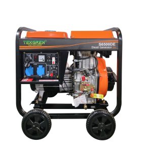 Generator diesel deschis 5 kW, monofazat, pornire electrică